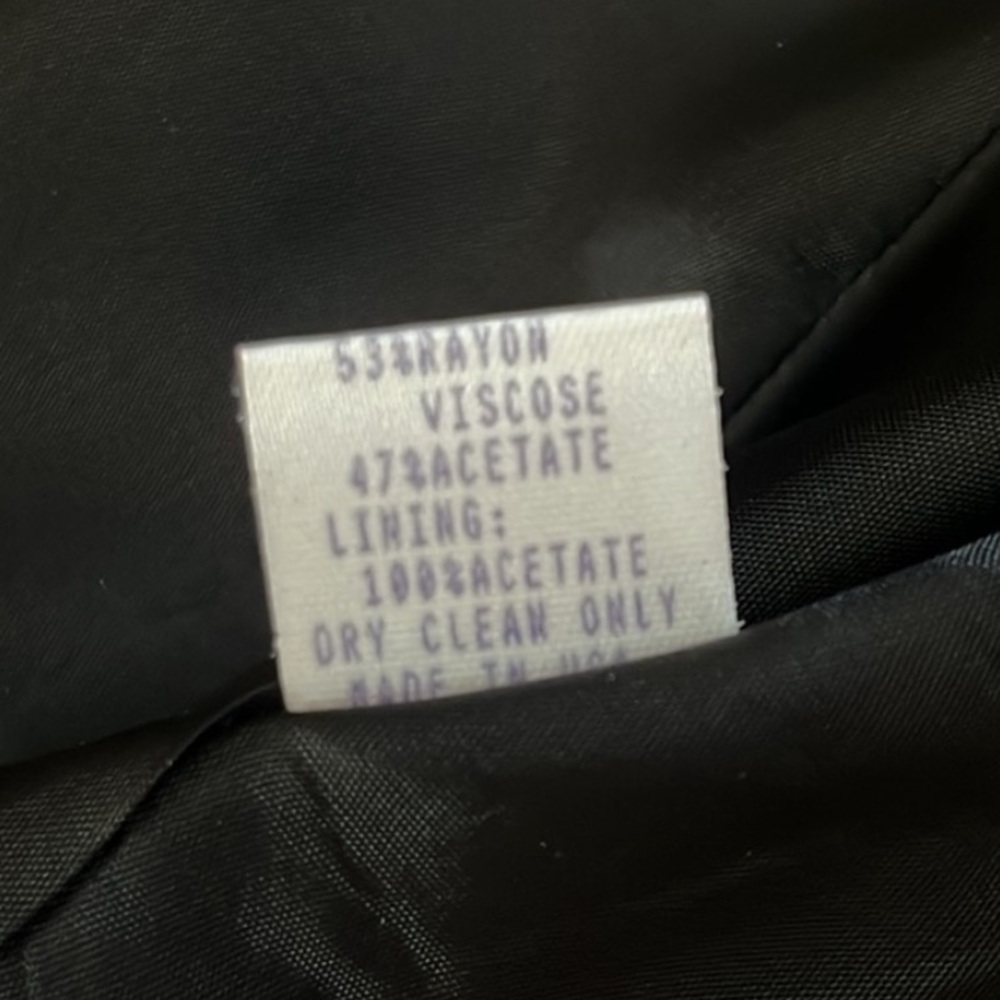 Vintage Ann Taylor Black & White Houndstooth Blazer - Picture 14 of 15